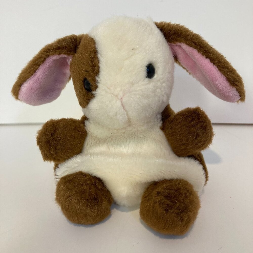5/$25 Aurora World Plush Toy Palm Pals Clover Bunny 5" Stuffed Animal Beanie